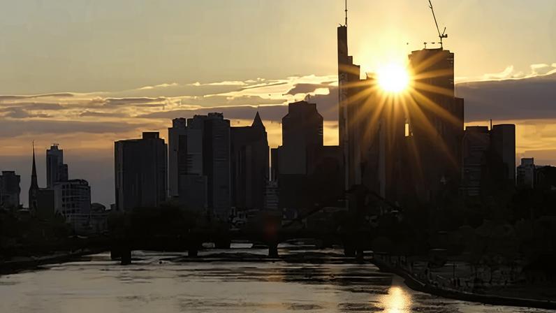 Vista de Frankfurt, Alemanha
