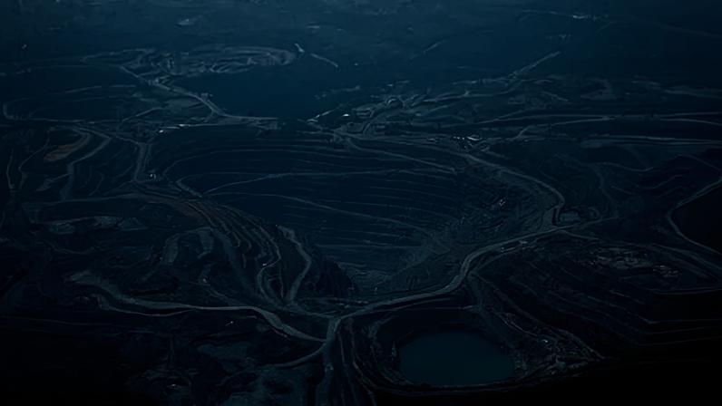 Mina de cobre do Sossego, operada pela mineradora brasileira Vale, vista de um avião em Canaá dos Carajás