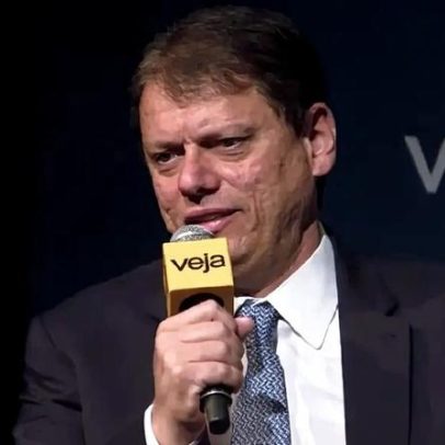 Tarcísio afirma compromisso com o estado no VEJA Fórum Rumos do Brasil