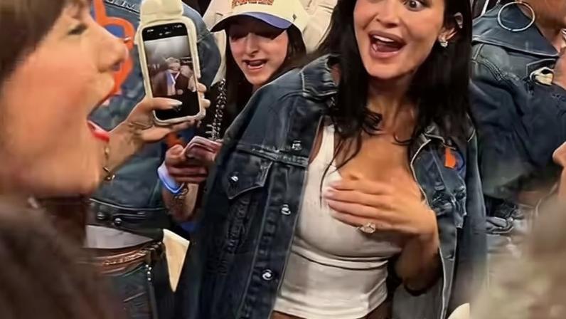 Taylor Swift e Kylie Jenner — Foto: Reprodução/TikTok