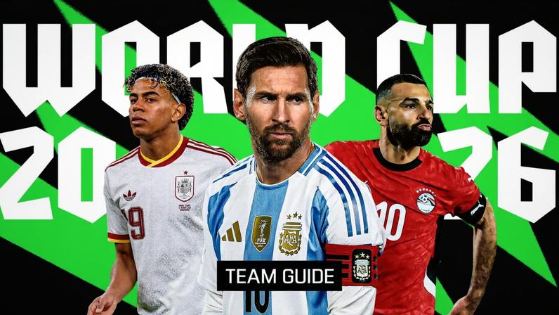 Guias das equipes da Copa do Mundo: perfis e estatísticas