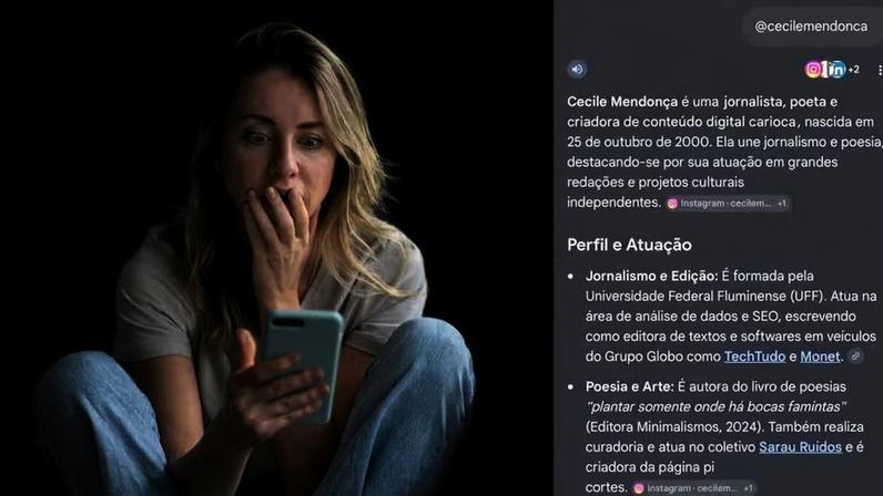 Trend 'Quem é seu @ no Google?': saiba fazer novidade viral das redes — Foto: Arte: TechTudo