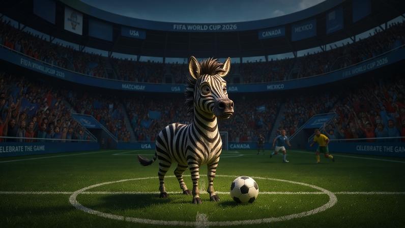 Qual foi a maior zebra da primeira rodada? — Foto: Imagem criada com Inteligência Artificial