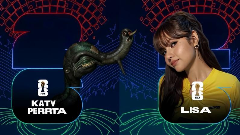 Anitta, Lisa e Katy Perry fazem show na abertura da Copa — Foto: FIFA