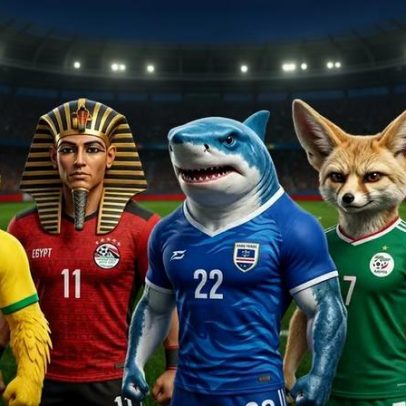 Apelidos das seleções na Copa: Canarinho, Tubarões Azuis e Faraós