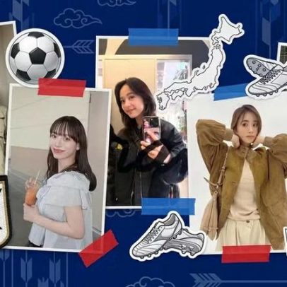 Esposas dos jogadores do Japão, discretas online, ganham visibilidade nacional