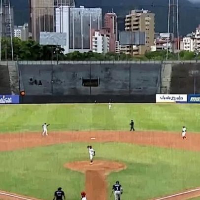 Terremoto na Venezuela interrompe jogo de beisebol