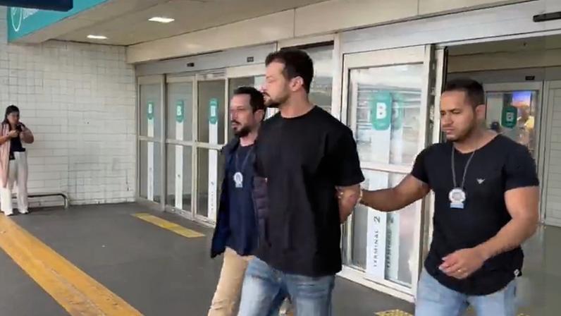Preso no Galeão, investigado é apontado como responsável por lavar dinheiro do Tren de Aragua e fazer a ponte financeira da facção com criminosos no Brasil