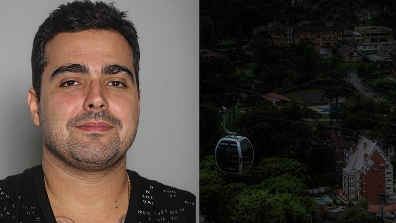 Preso pelo ICE apontado como ex-chefe do PCC e CV é acusado golpe em hotel de luxo em Campos do Jordão — Foto: Foto 1: Arquivo pessoal | Foto 2: Luís Felipe Rodrigues