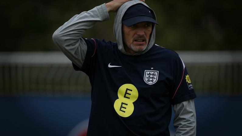 Thomas Tuchel, durante um treino da seleção inglesa na Flórida