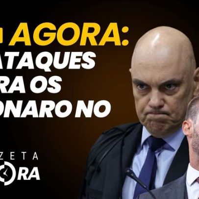 Moraes planeja série de ataques contra a família Bolsonaro