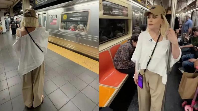 Ana Maria Braga usa metrô em Nova York após achar carro de aplicativo caro