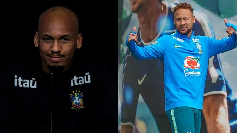 Fabinho diz que Neymar é líder do grupo na Seleção