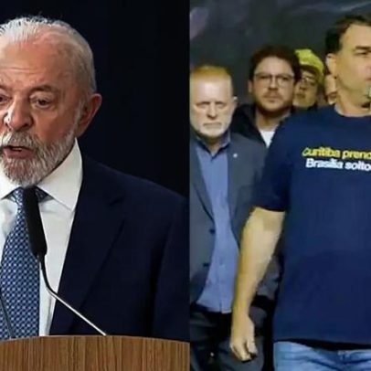 Lula lidera com 44% contra 38% de Flávio Bolsonaro em segundo turno Genial/Quaest