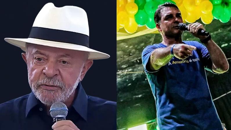 Declaração de Lula levou Flávio Bolsonaro a protocolar notícia-crime no STF