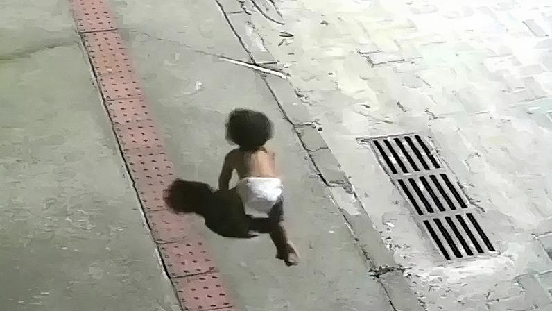 Vídeo mostra bebê engatinhando sozinha na rua em Vila Velha; mãe é presa