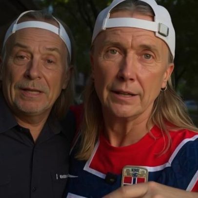 Remada Viking da Noruega: torcida vira sensação nas redes
