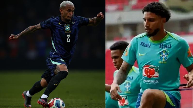 Wesley é cortado da seleção após lesão em amistoso; CBF anuncia novo convocado