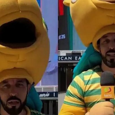 Fuleco viaja até Nova York e aposta em Neymar para conquistar o hexa
