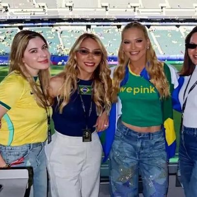 Virgínia exibe camarote em estádio para jogo do Brasil na Copa