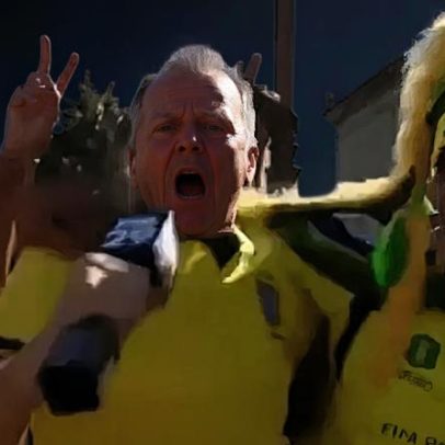 Repórter dos EUA veste camisa do Brasil e participa da torcida na Filadélfia