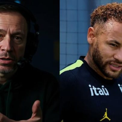 Tiago Leifert diz que gostaria de reencarnar como Neymar