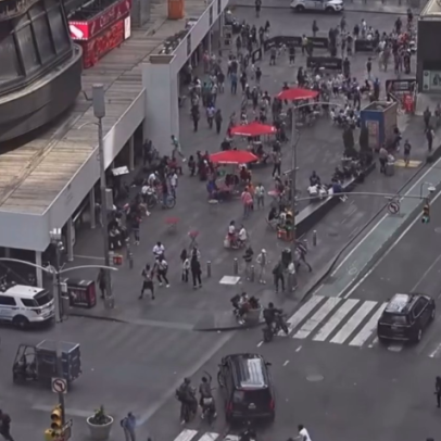 Polícia prende homem após disparos em Times Square