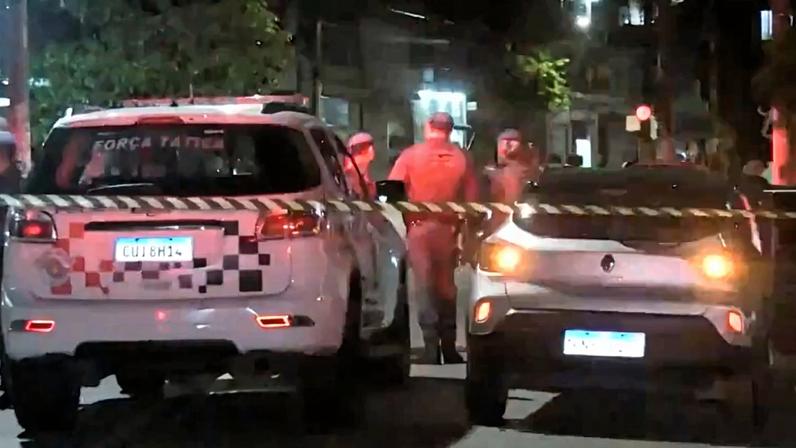 Tiroteio ocorreu durante uma ocorrência da Polícia Militar mobilizou viaturas, equipes de resgate e o Helicóptero Águia - Metrópoles