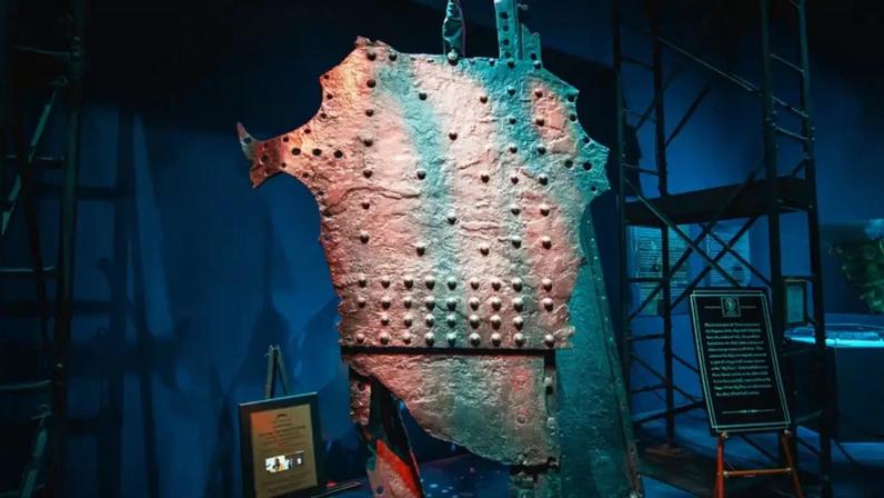 A RMS Titanic já organiza exibições de destroços do naufrágio em exposições