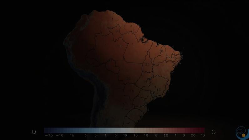 Frente fria derruba as temperaturas no Sul e leva chuva para parte do Sudeste; Norte segue com alerta para temporais