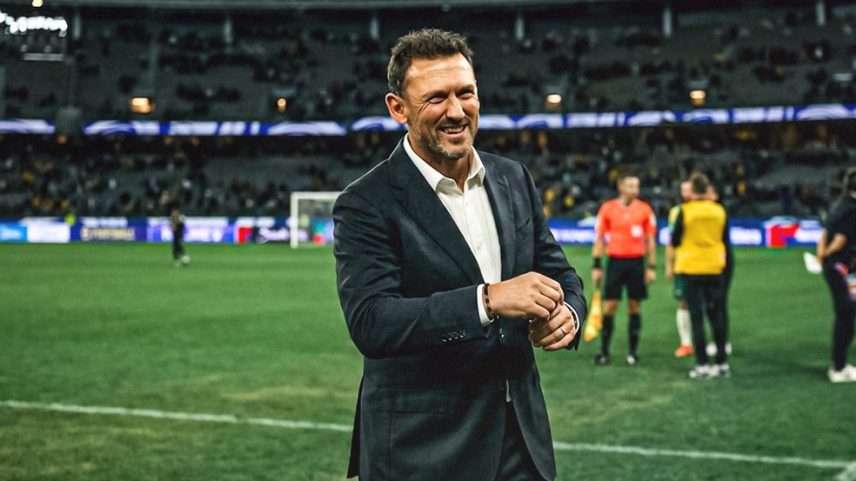 Tony Popovic, técnico da seleção da Austrália — Foto: Federação Australiana de Futebol/Divulgação