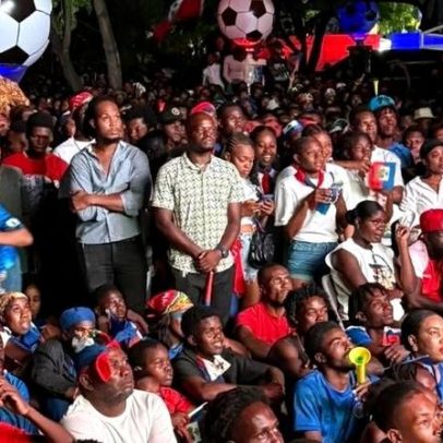 Port-au-Prince presencia derrota do Haiti diante do Brasil