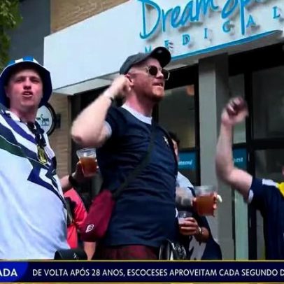 Torcida da Escócia anima a Copa e vive cada momento do torneio