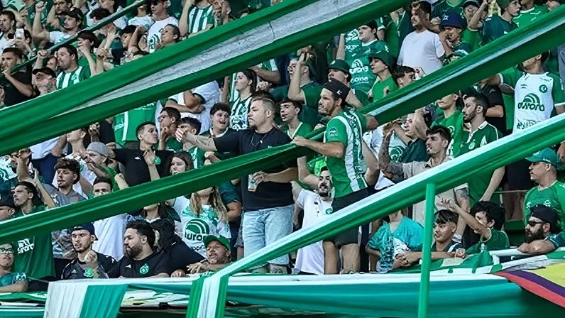 Torcida da Chapecoense na Arena Condá
