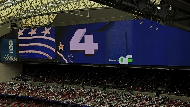 Torcida do Uzbequistão no jogo contra Portugal na Copa do Mundo 2026