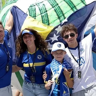 Copa do Mundo: torcedores da Bósnia invadem setor do Canadá