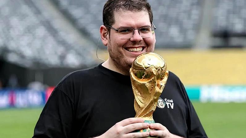 Transmissões da CazéTV na Copa alcançam bons números, mas ficam atrás da Globo