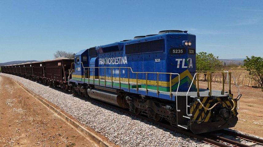 Transnordestina bate recorde de instalação de trilhos e reforça avanço de obra estratégica para o Nordeste