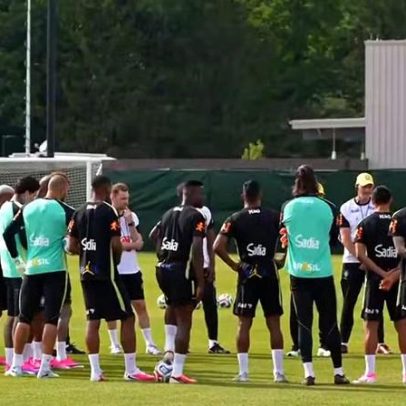 Ancelotti comanda primeiro treino da seleção nos EUA