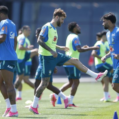 Seleção volta a ter trio do Flamengo como titulares na Copa após 40 anos