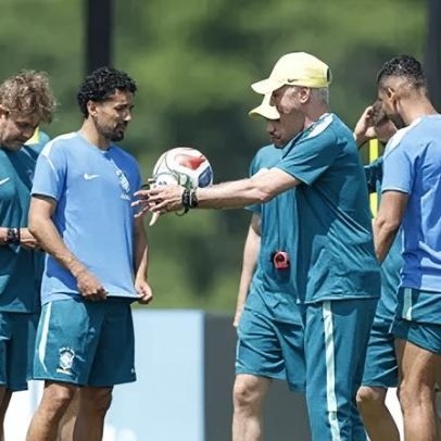 Seleção Brasileira de Futebol disputa amistoso internacional