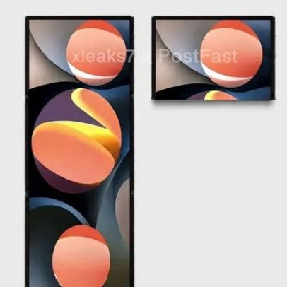 Huawei patenteia celular inédito com 3 telas na vertical