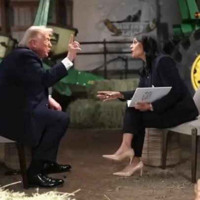 Trump encerra entrevista na TV após embate com jornalista