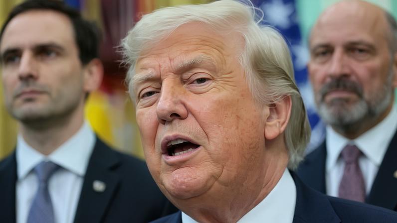 Presidente dos EUA, Donald Trump, no Salão Oval da Casa Branca, em Washington, em 22 de junho de 2026