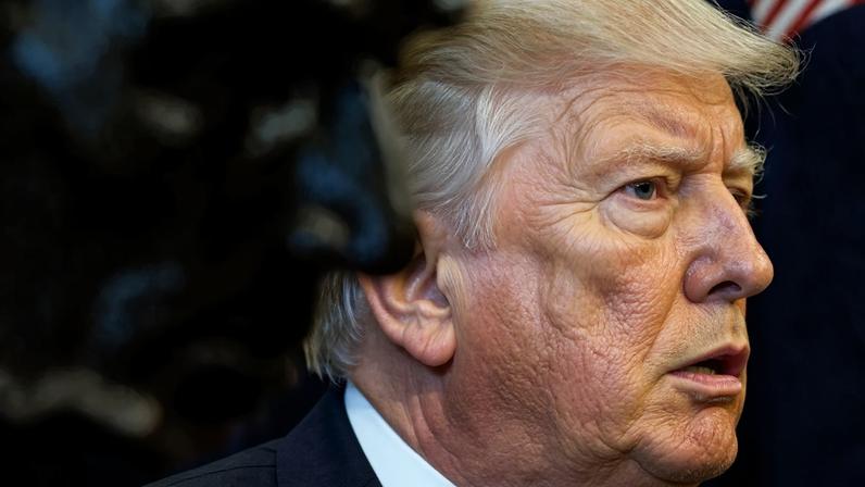Presidente americano acusou o Irã de só “protelar” um acordo com os EUA e Israel (Foto: SAMUEL CORUM/EFE/EPA)