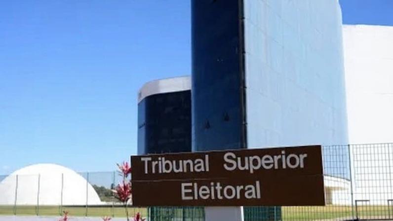 Fachada do edifício-sede do Tribunal Superior Eleitoral (TSE), em Brasília