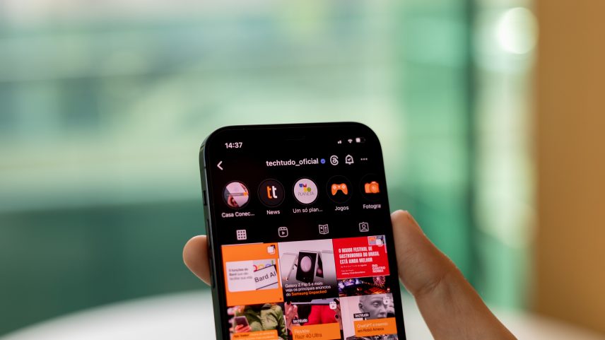Instagram no iPhone conta com truque para desfocar fundo de fotos — Foto: Mariana Saguias/TechTudo