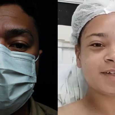 Jovem mordida por tubarão no Recife reencontra médico que a socorreu