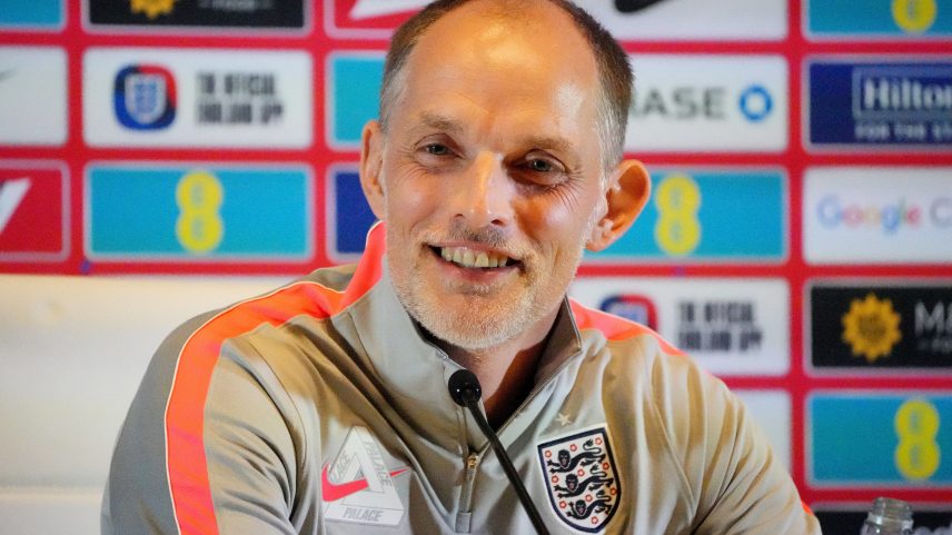 Thomas Tuchel, técnico da Inglaterra — Foto: Reuters/Jim Rassol