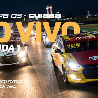 Stock Car: transmissão ao vivo da Corrida 1 do Turismo Nacional em Cuiabá